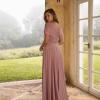 SAVANNAH MULTIWAY INFINITY WRAP GOWN BM1800 JERSEY HALTER NECK OFF SHOULDER STRAPLESS CAP SLEEVE GRECIAN ENVI LUV BRIDAL AUSTRALIA 20