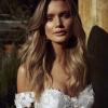 ELORA ML8518 SWEETHEART NECKLINE BALL GOWN IN FLORAL LACE AND TULLE WITH DETACHABLE STRAPS STRAPLESS WEDDING DRESS MADI LANE LUV BRIDAL 2