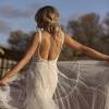 REIGN EY138 FULL LENGTH FITTED GOWN WITH SQUARE NECK LINE AND DETACHABLE OVERSKIRT INCLUDED WEDDING DRESS EVIE YOUNG BRIDAL4