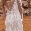 ZURI EY149 FULL LENGTH FITTED LACE GOWN WITH ILLUSION BODICE AND FITTED SLEEVES WEDDING DRESS EVIE YOUNG BRIDAL3