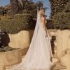 BRONTE VEIL V909 MATCHING CATHERAL LENGTH VEIL PAIED WITH GOWN ML19009 VEIL MADI LANE BRIDAL1