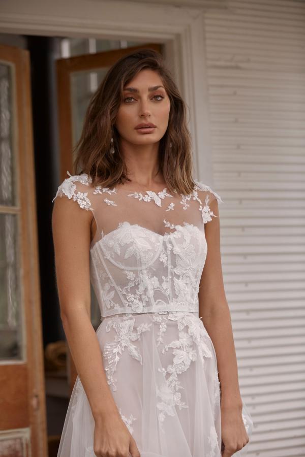 CALLIE-ML20019-FULL-LENGTH-STRAPLESS-GOWN-WITH-SWEETHEART-NECKLINE-CORSET-BODICE-LACE-TULLE-SKIRT-LACE-APPLIQUES-DETACHABLE-JACKET-ZIPPER-CLOSURE-WEDDING-DRESS-MADI-LANE-BRIDAL-2