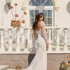 DELAYNE ML22366 FULL LENGTH FITTED VINE LACE GOWN ILLUSION BODICE THIN STRAPS DETACHABLE SLEEVES BUTTON AND ZIPPER CLOSURE WEDDING DRESS MADI LANE BRIDAL 5 (1)