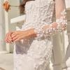 DELAYNE ML22366 FULL LENGTH FITTED VINE LACE GOWN ILLUSION BODICE THIN STRAPS DETACHABLE SLEEVES BUTTON AND ZIPPER CLOSURE WEDDING DRESS MADI LANE BRIDAL 6