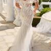 DEMI ML22264 FULL LENGTH FIT AND FLARE GOWN WITH SWEETHEART NECKLINE DETACHABLE STRAPS ILLUSION BODICE BUTTON AND ZIPPER CLOSURE WEDDING DRESS MADI LANE BRIDAL 4 (1)