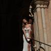 LEXI_EY319 EMBROIDERED LACE MOTIF WITH ILLUSION BODICE FULL CREPE FIT AND FLARE WEDDING DRESS WITH SPLIT AND DETACHABLE STRAPS EVIE YOUNG BRIDAL14