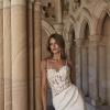 LEXI_EY319 EMBROIDERED LACE MOTIF WITH ILLUSION BODICE FULL CREPE FIT AND FLARE WEDDING DRESS WITH SPLIT AND DETACHABLE STRAPS EVIE YOUNG BRIDAL8