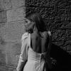 LILA_EY315 FULL CREPE FIT AND FLARE WEDDING DRESS WITH FULL SLEEVES AND BUTTON UP BACK EVIE YOUNG BRIDAL3