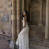 NEVE_EY331 FLORAL EMBROIDERED SHEETLACE WITH SPAGHETTI STRAPS FIT AND FLARE WEDDING DRESS WITH ILLUSION BACK EVIE YOUNG BRIDAL2