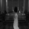 POET_EY321 FULL EMBROIDERED GEO SHEETLACE TRIM FIT AND FLARE WEDDING DRESS BACK ZIP EVIE YOUNG BRIDAL 6