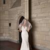 ROANE_EY309_FULL SEQUIN SHEETLACE V NECK_BACK ZIP SPAGHETTI STRAP FIT AND FLARE WITH GLITTER TULLE WITH ILLUSION BODICE WEDDING DRESS EVIE YOUNG BRIDAL 5