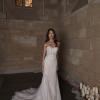 SARAI_EY341 EMBROIDERED LACE MOTIF WITH ILLUSION BODICE AND TULLE FIT AND FLARE WEDDING DRESS WITH DETACHABLE STRAPS EVIE YOUNG BRIDAL7 (1)