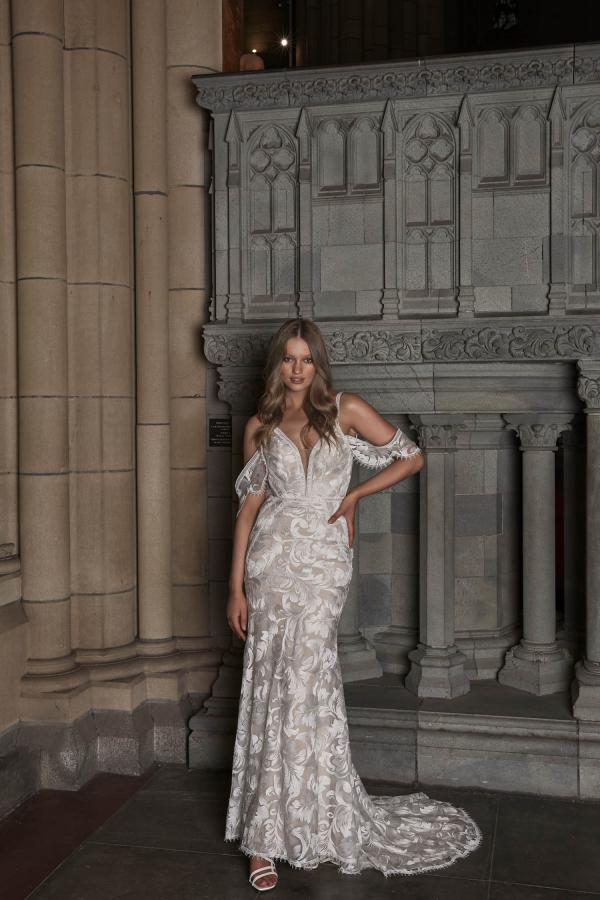 SAYLOR_EY320 FULL FLORAL LACE V NECK WITH DEEP V BACK FIT AND FLARE WEDDING DRESS WITH DETACHABLE STRAPS EVIE YOUNG BRIDAL7