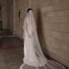 TULLY_EY318 EMBROIDERED LACE MOTIF WITH EUROPEAN CREPE FIT AND FLARE WEDDING DRESS WITH ILLUSION BODICE BACK ZIP EVIE YOUNG BRIDAL6