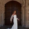 ZOIE_EY310 FULL CREPE FIT SPAGHETTI STRAP FIT AND FLARE WEDDING DRESS WITH DETACHABLE SLEEVES EVIE YOUNG BRIDAL15