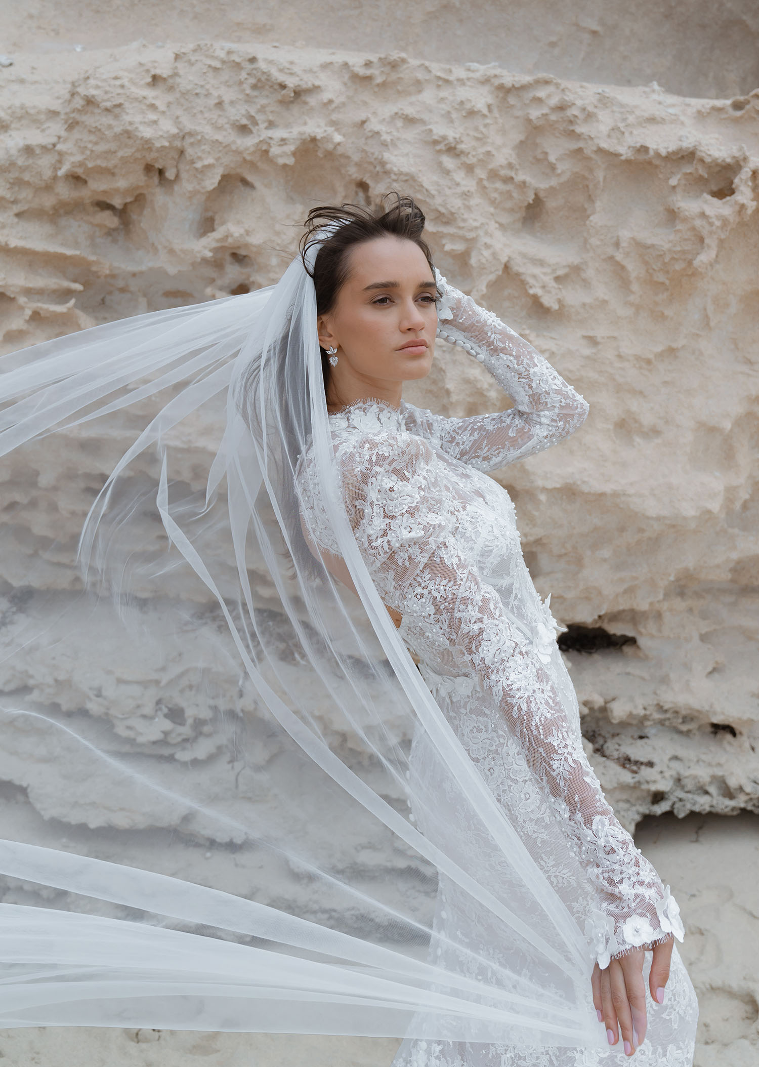 Austria Cathedral Bridal Veil