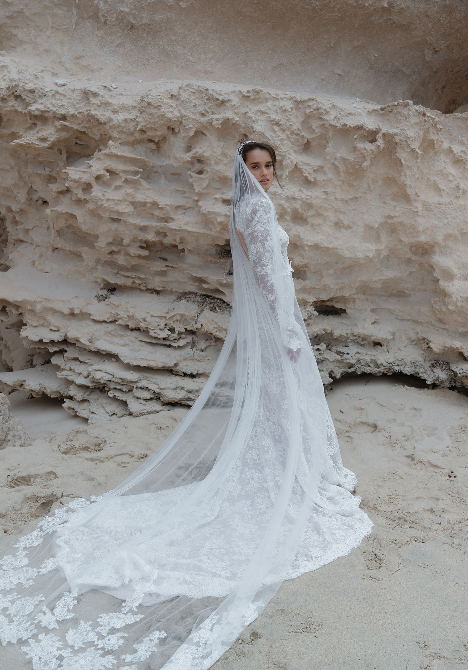 Austria Cathedral Bridal Veil