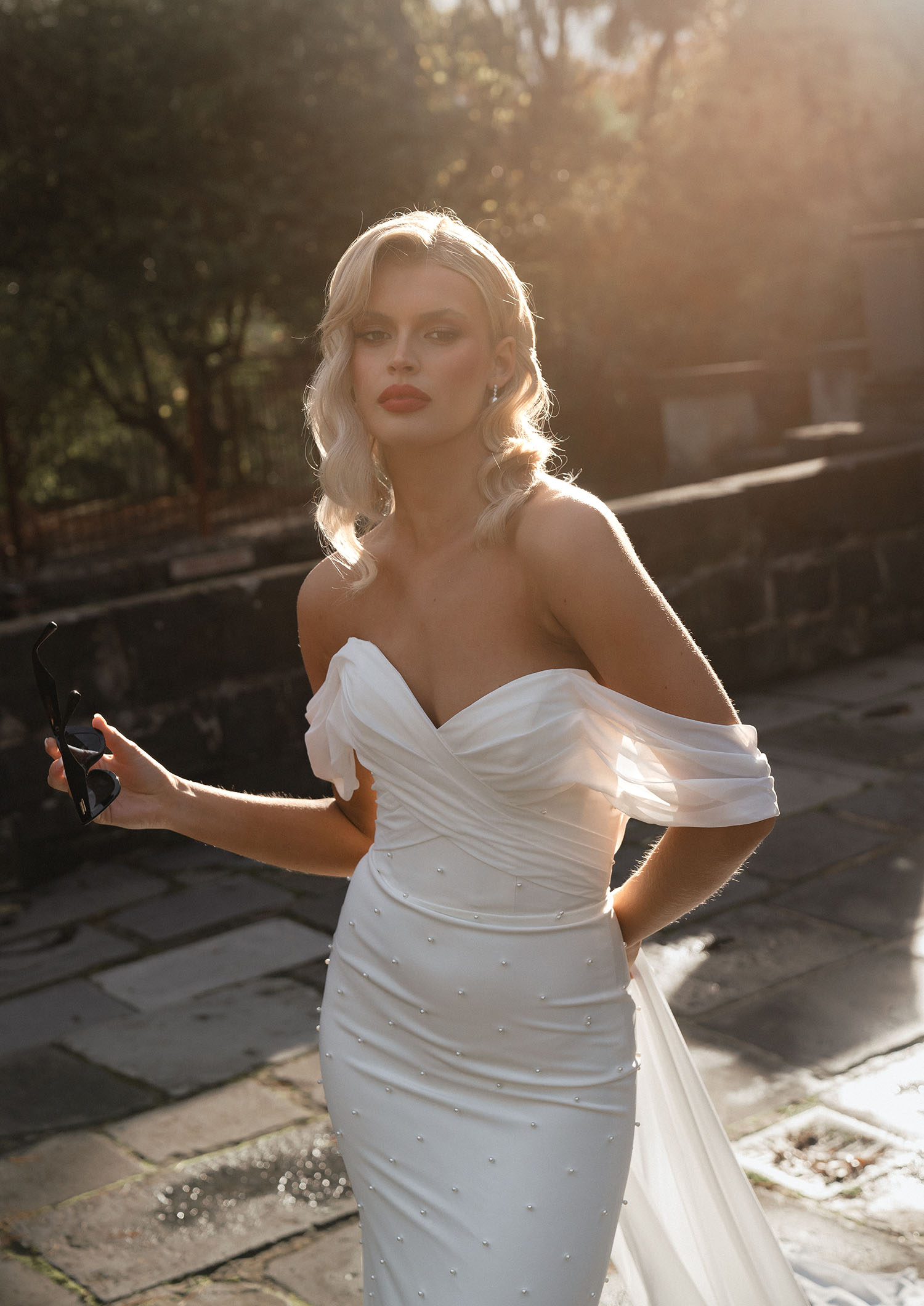 Lucie gown, Evie Young