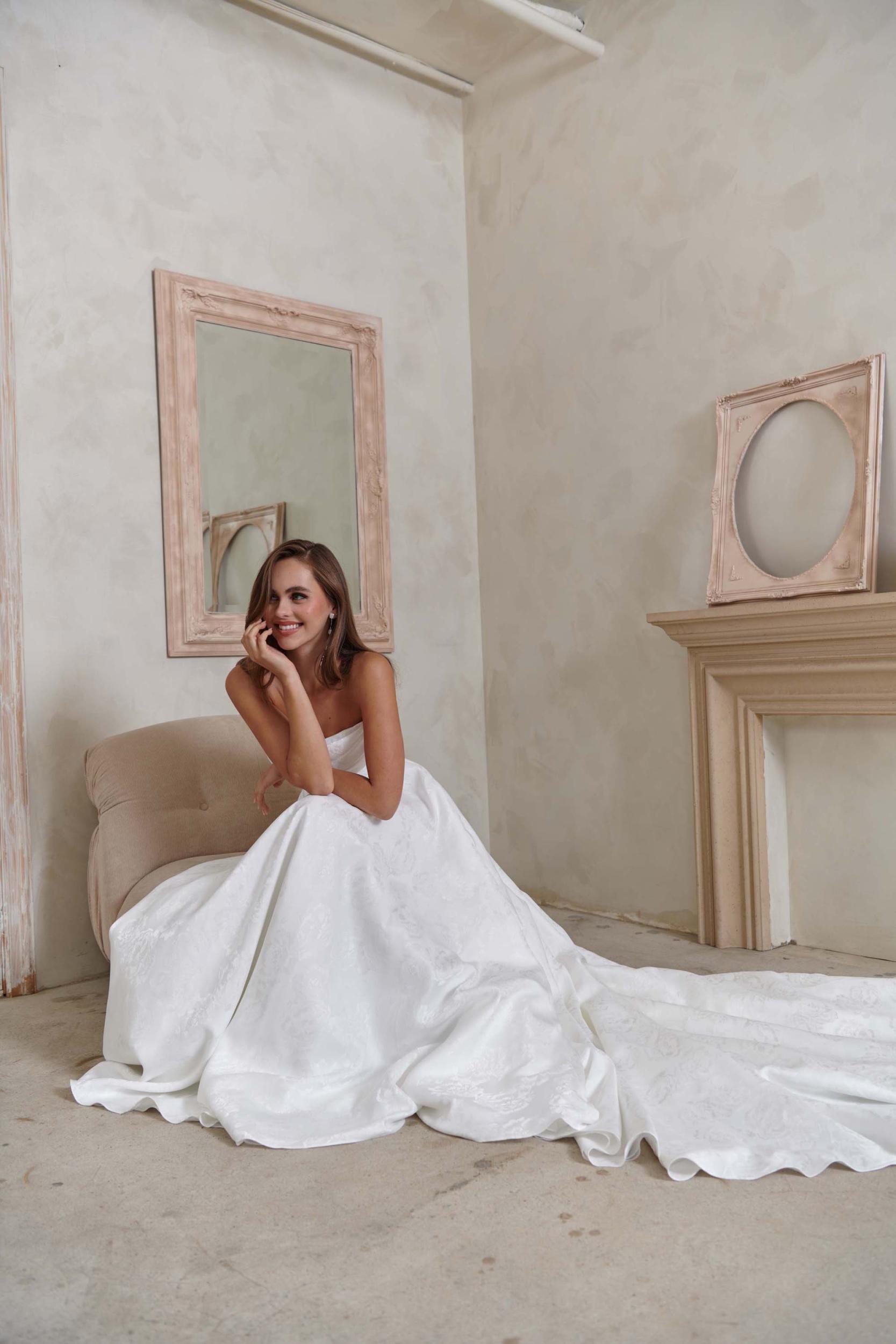 Greer Strapless Princess Wedding Dress